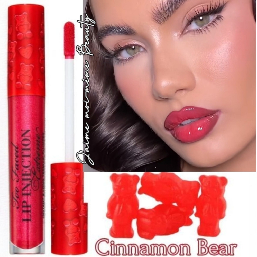 Too Faced Cinnamon Bear Lip Injection Extreme Plumping Gloss